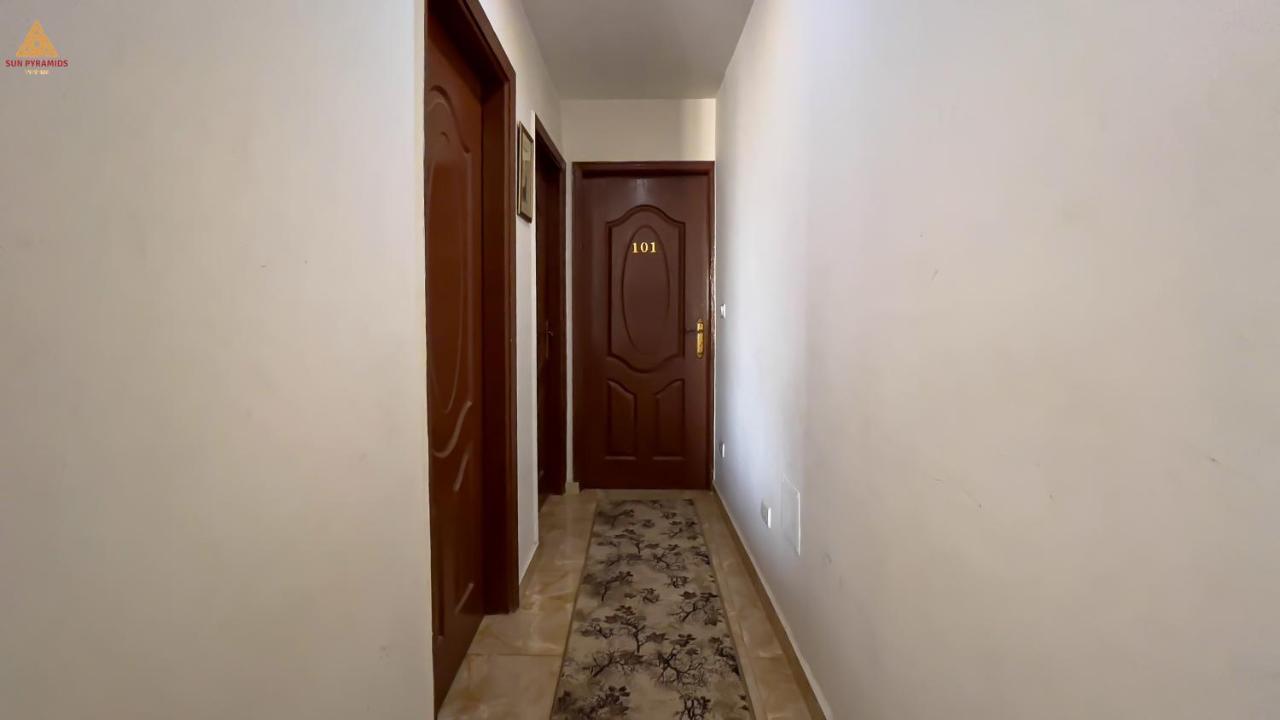 Full Pyramids View Apartment With Balcony For 8 P Kafret el-Gabal Dış mekan fotoğraf
