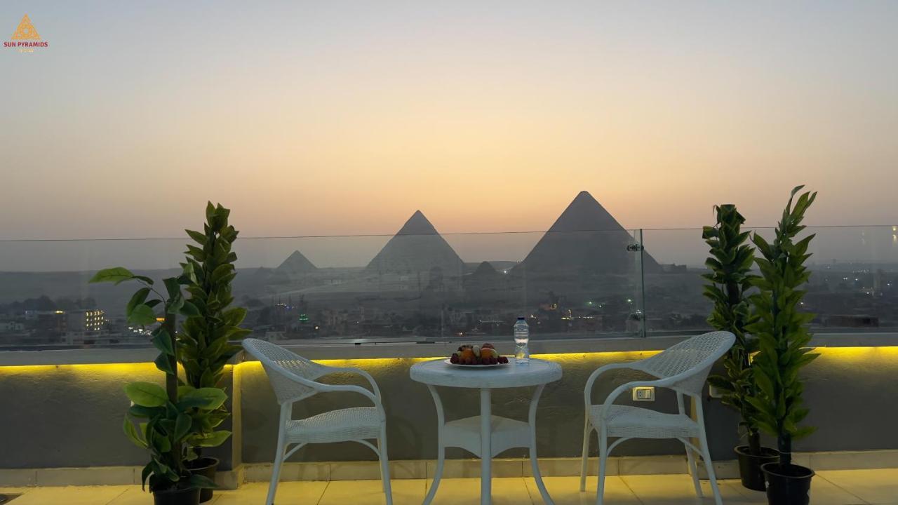 Full Pyramids View Apartment With Balcony For 8 P Kafret el-Gabal Dış mekan fotoğraf